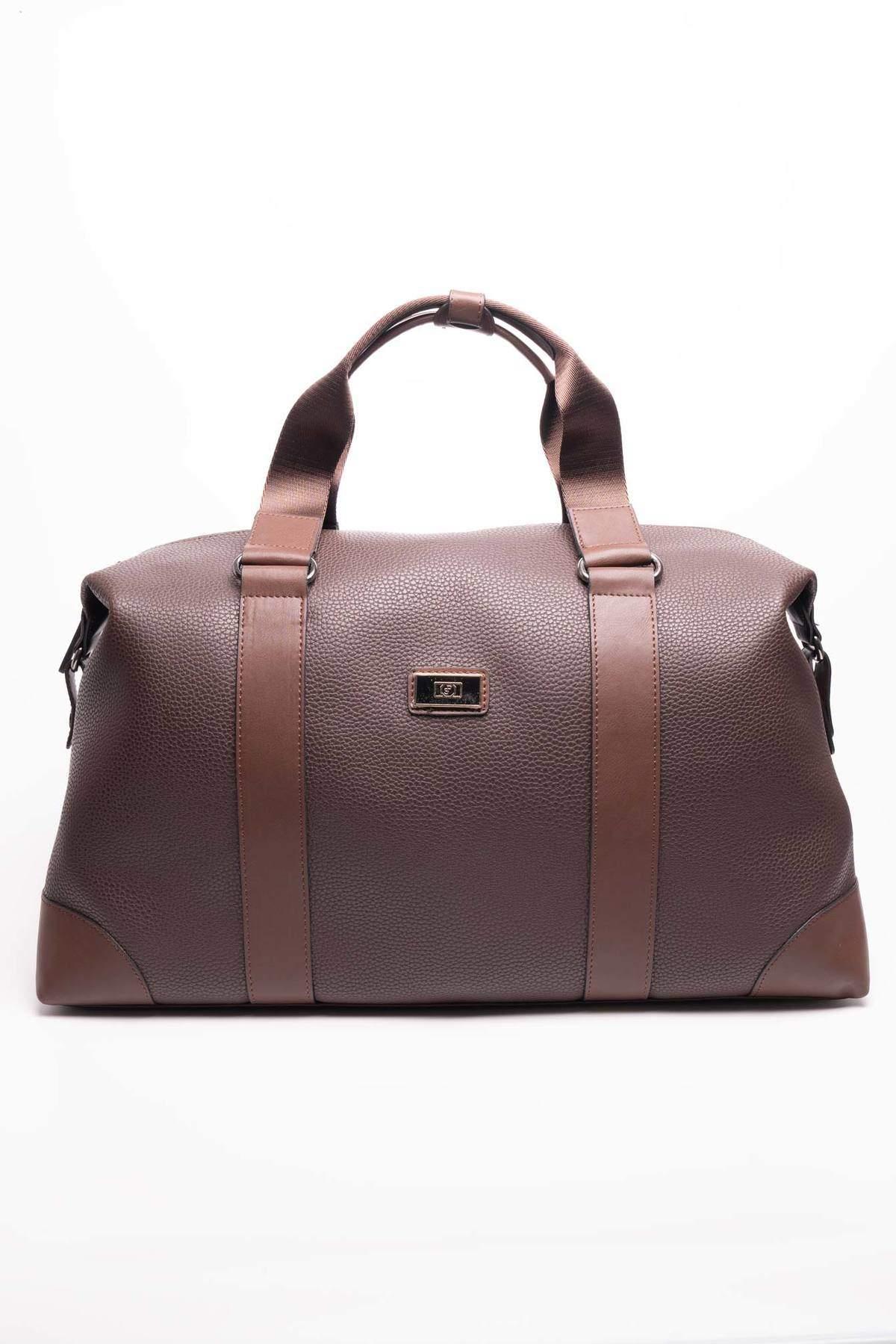 SİLVER POLO SEYAHAT ÇANTASI 873 46186 KAHVE MAT KAHVE