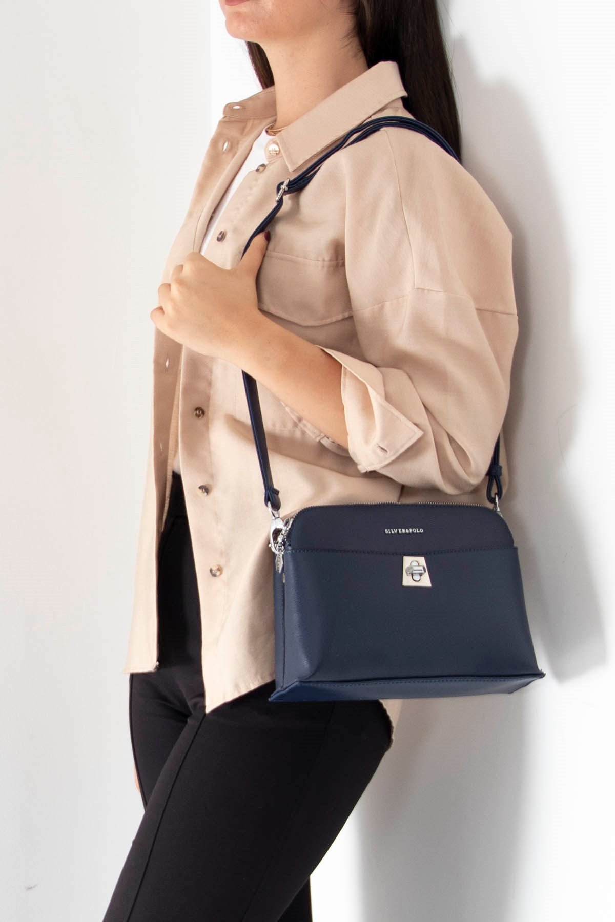 SİLVER POLO KADIN ÇAPRAZ ÇANTA 623 M105 17676 LACİ NİX LACİ