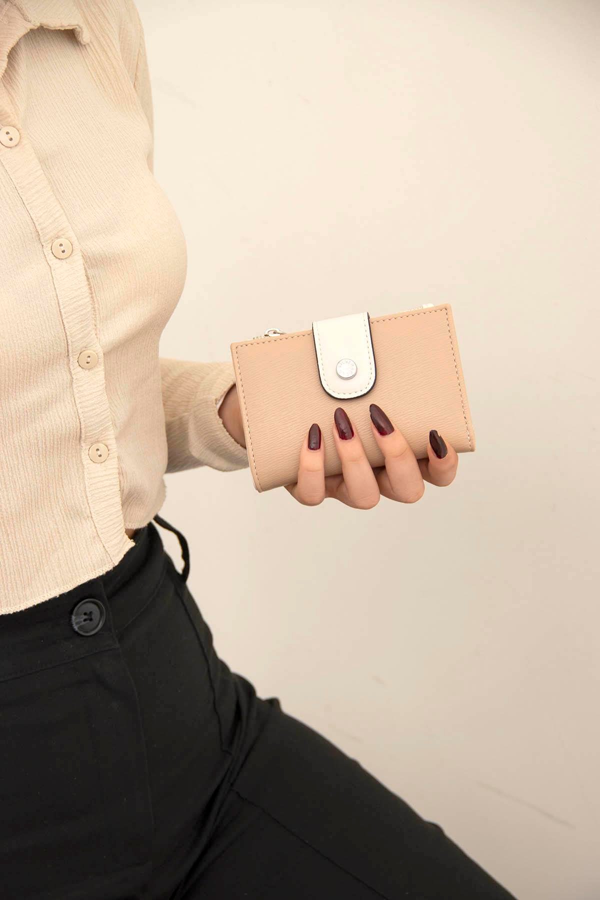 SİLVER POLO KADIN CÜZDAN & KARTLIK 1107 M105 44118 NUDE NİX KEMİK