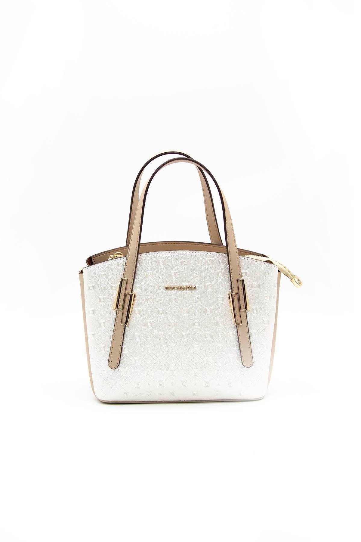 SİLVER POLO KADIN EL ÇANTASI 1021 M46 40318 SEDEF MAT S. NUDE