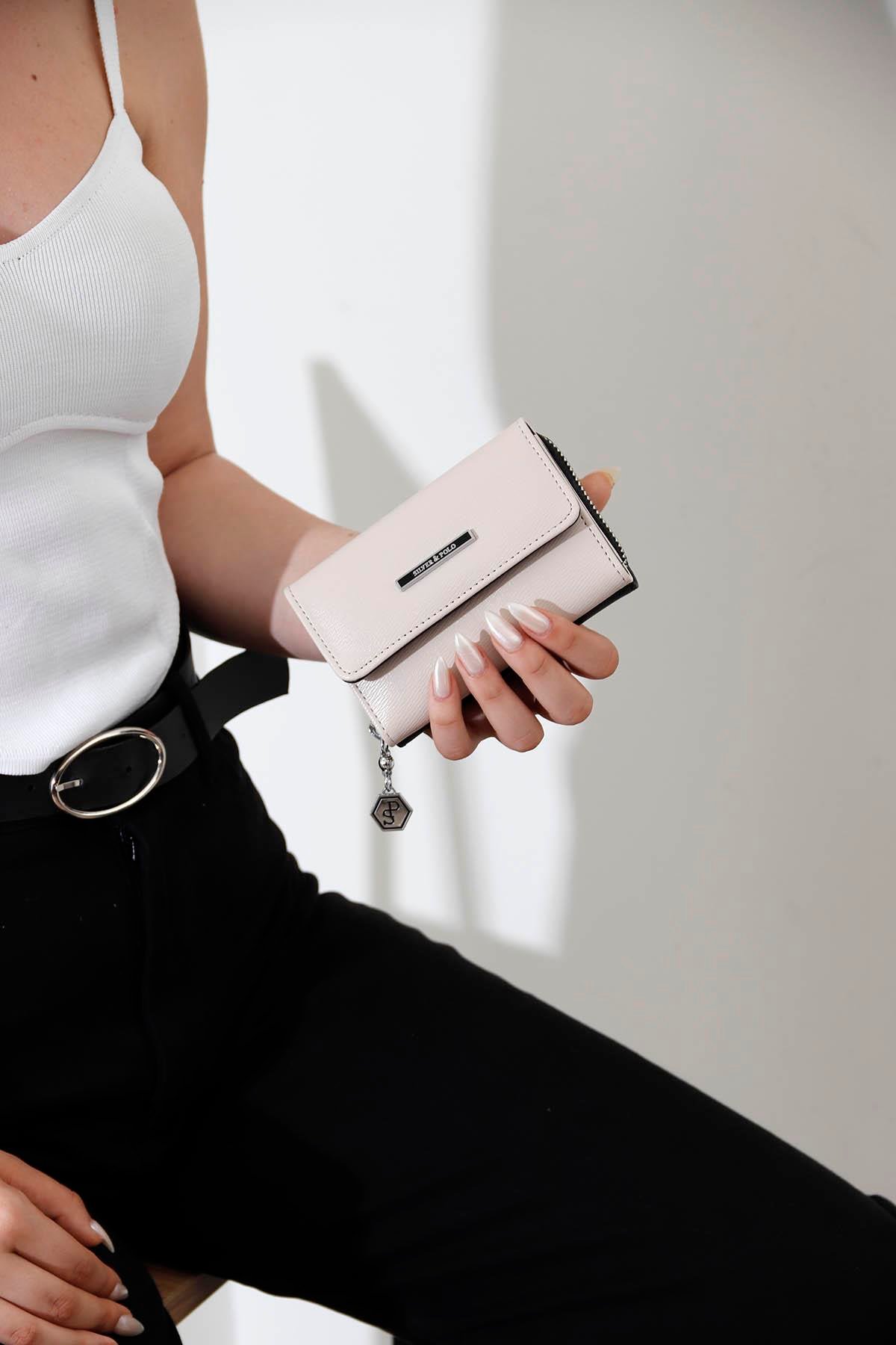 SİLVER POLO KADIN CÜZDAN 1100 M105 42548 BEJ NİX SİYAH