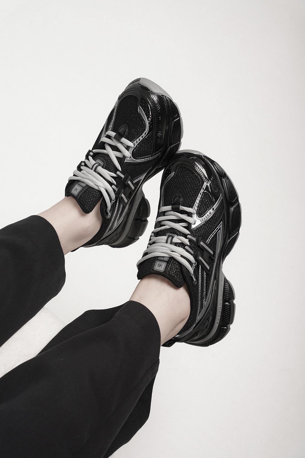 NATALİA ORİJİNAL KRİSTE BELL İTHAL ÖZEL SERİ KADIN SPOR AYAKKABI SİYAH