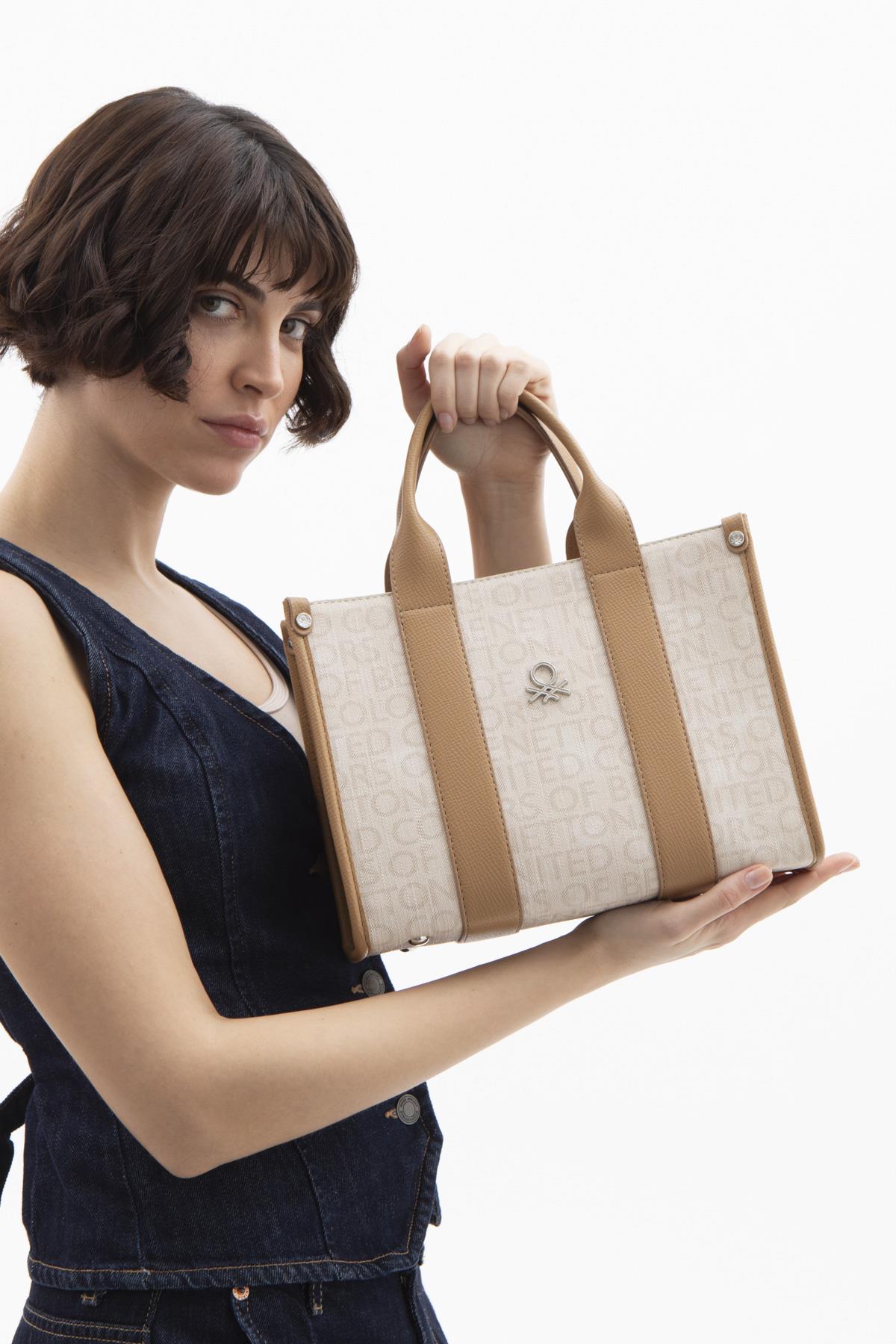 BENETTON KADIN EL ÇANTASI BNT1596 BEJ CAMEL