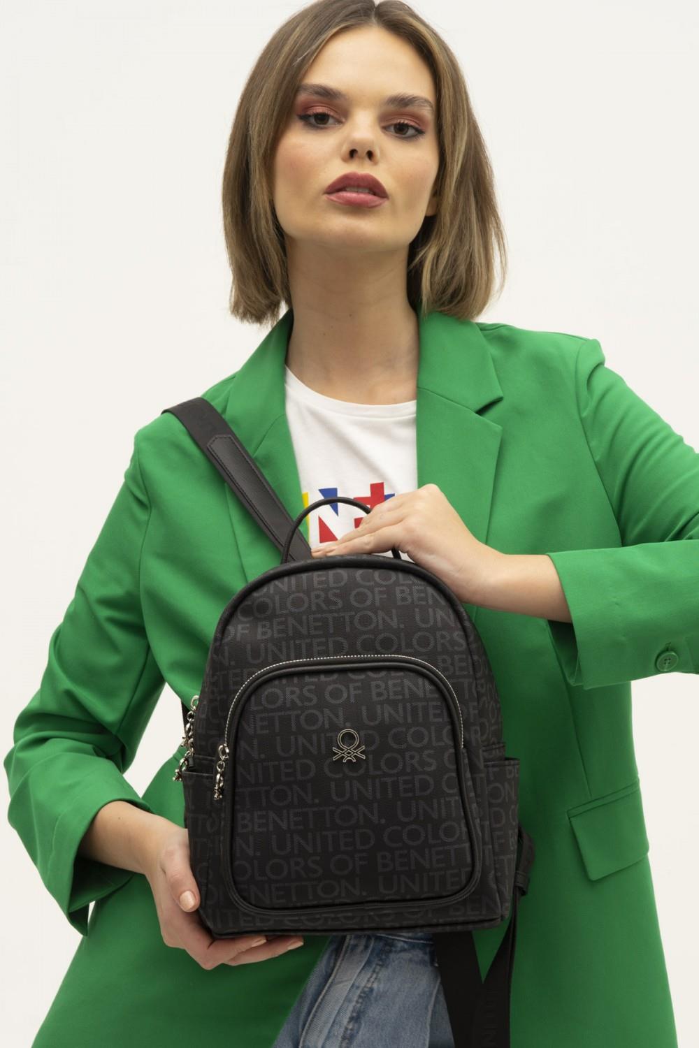 BENETTON KADIN SIRT ÇANTASI BNT1280 SİYAH