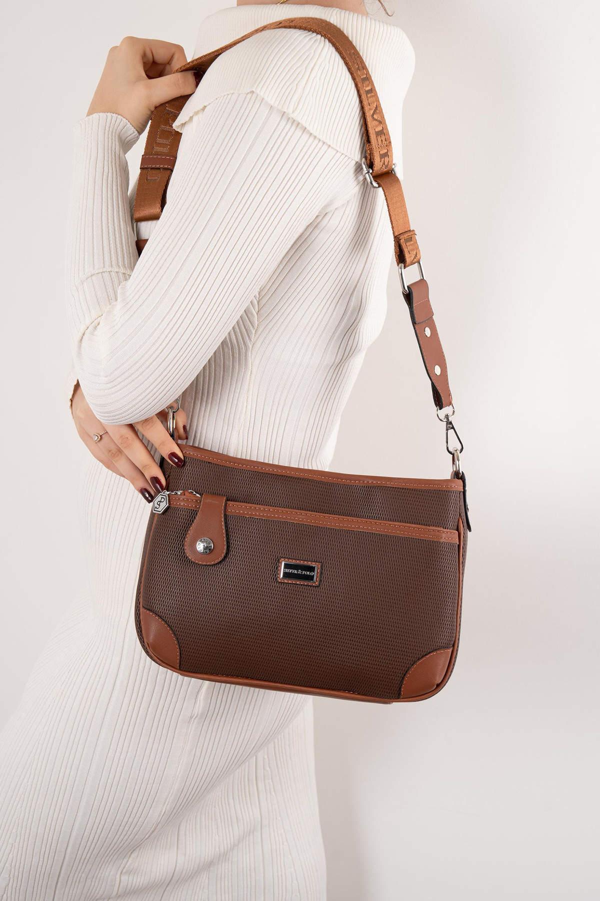 SİLVER POLO KADIN ÇAPRAZ ÇANTA 1160 M86 45853 KAHVE MAT TABA