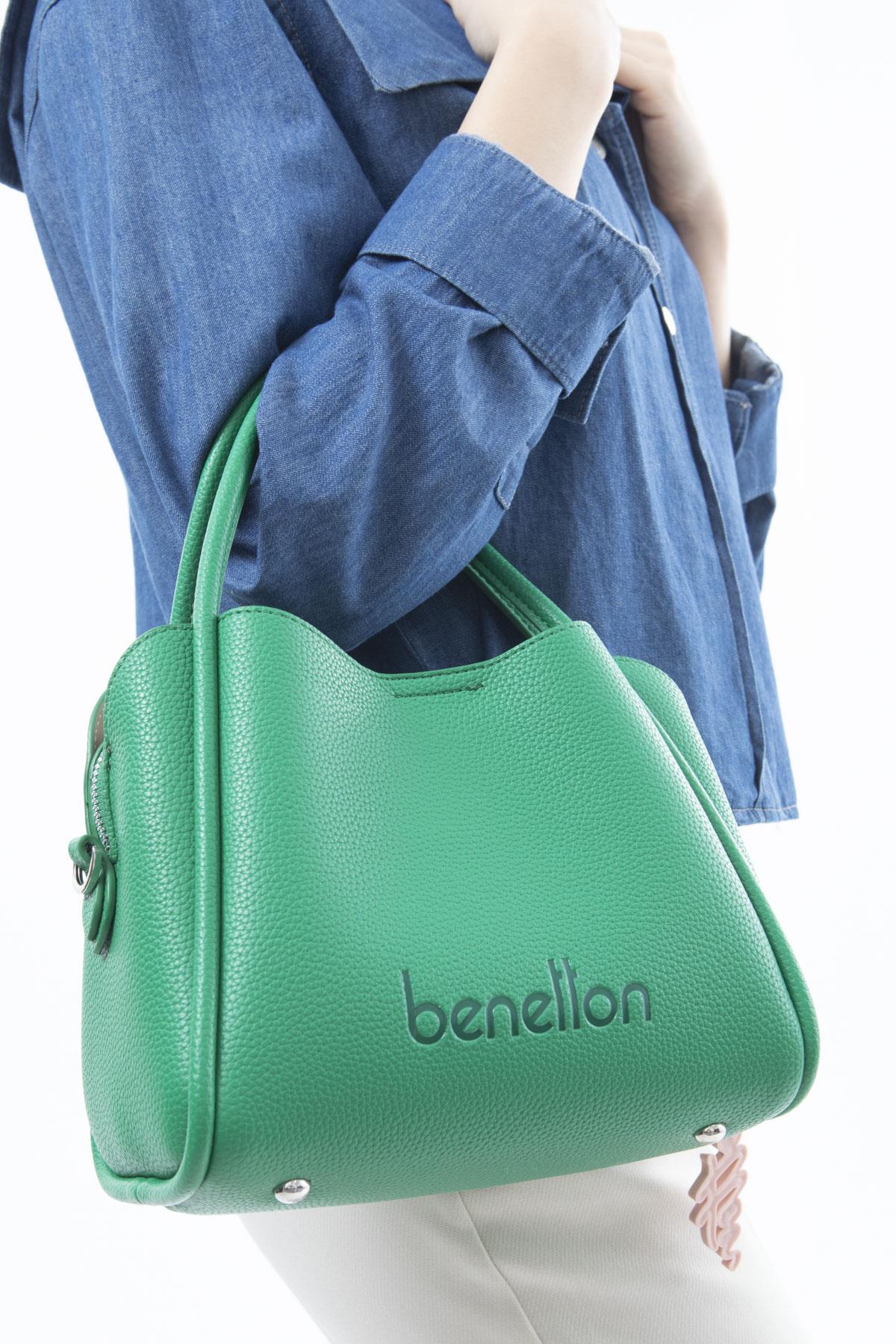 BENETTON KADIN EL ÇANTASI BNT1503 YEŞİL