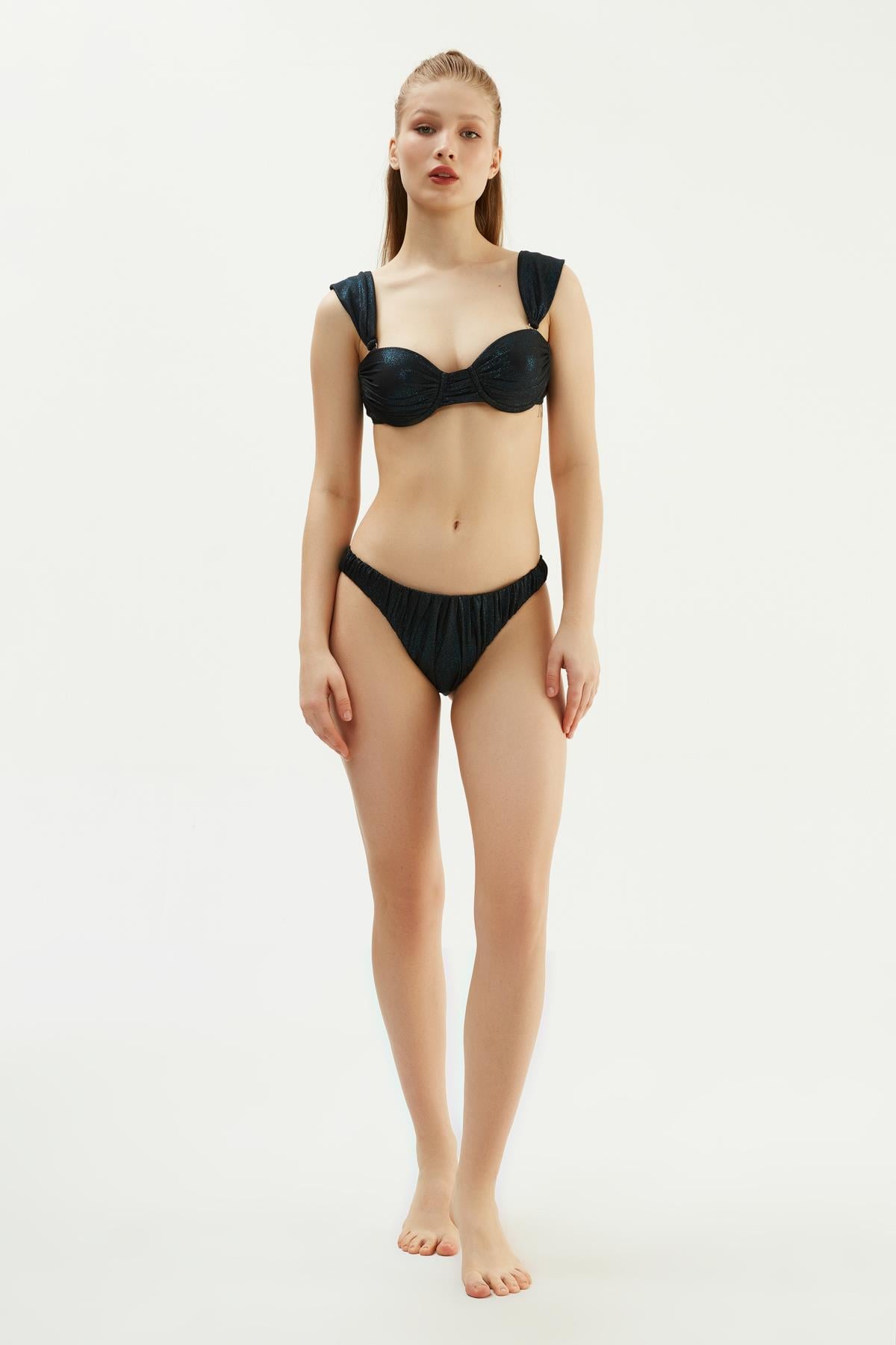 mayostoreErosKaplı Bikini ModelleriEros Straplez Tasarım Bikini Takımı Siyah 2105ESBK