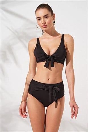 mayostorePierre CardinToparlayıcı Bikini ModelleriPierre Cardin Lolita Balenli Toparlayıcı Bikini Takım Siyah 231232