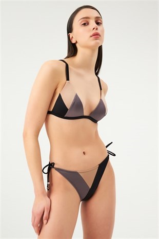 mayostoreErosÜçgen Bikini ModelleriEros Üçgen Kaplı Bikini Takımı 1089ESBK Vizon