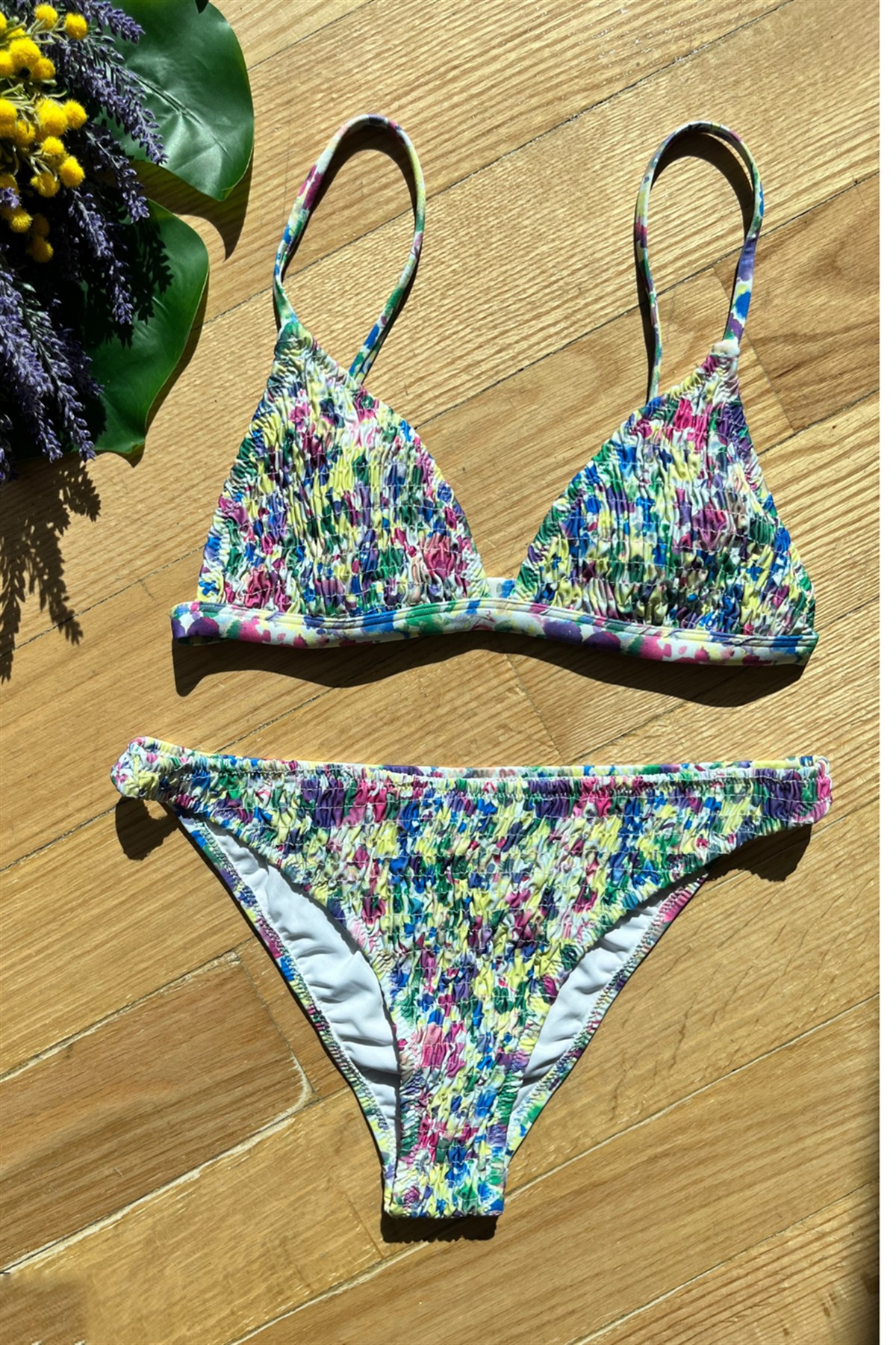 mayostorePierre CardinÜçgen Bikini ModelleriPierre Cardin Gipeli Üçgen Bikini Takım Desenli 227287