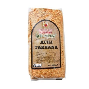 Örencik Köyü Mudurnu Köy Pazarı Acılı Tarhana 500 Gr.