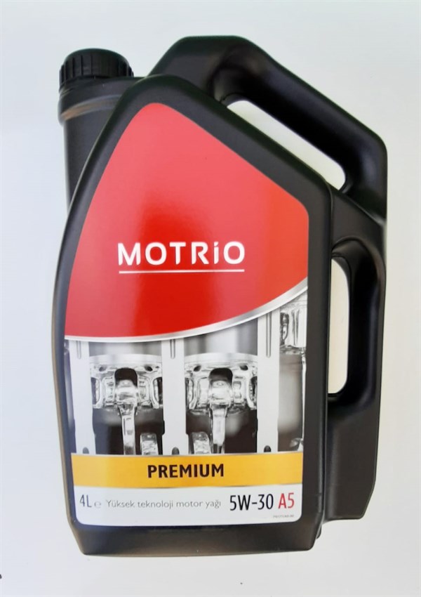 Motrio Premium 5W-30 A5 4 Litre Yüksek Teknoloji Motor Yağı 