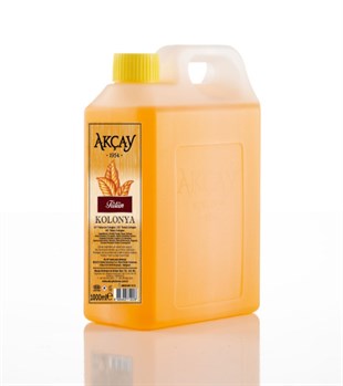 Akçay Plastik Bidon Tütün Kolonyası 1000 ml.