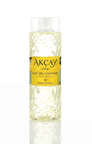 Akçay Plastik Şişe Limon Kolonyası 400 ml.