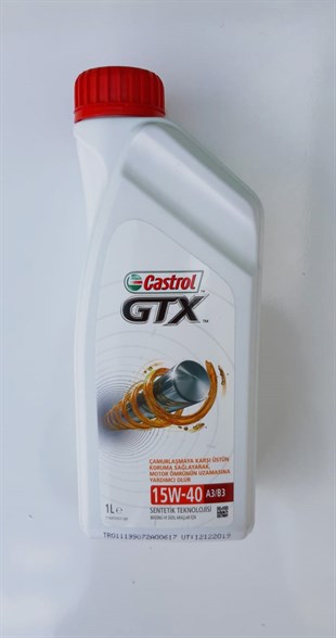 Castrol Gtx 1 Litre 15W-40 A3/B3 Benzin ve Dizel