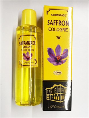 Safranzade Plastik Şişe Safran Kolonyası 200 ml.