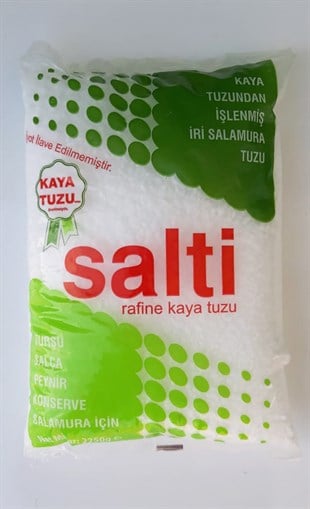 Salti 2,5 Kg. İri Salamura Tuz