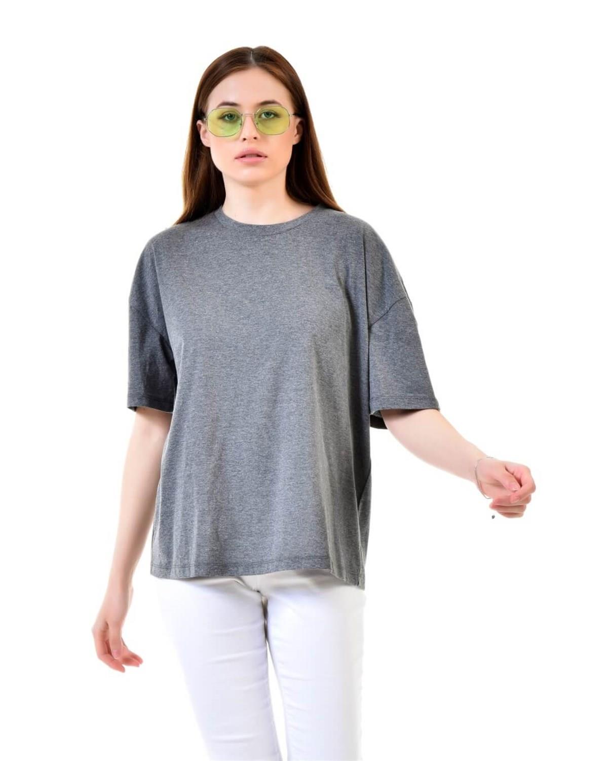 Gri Basic T-shirt
