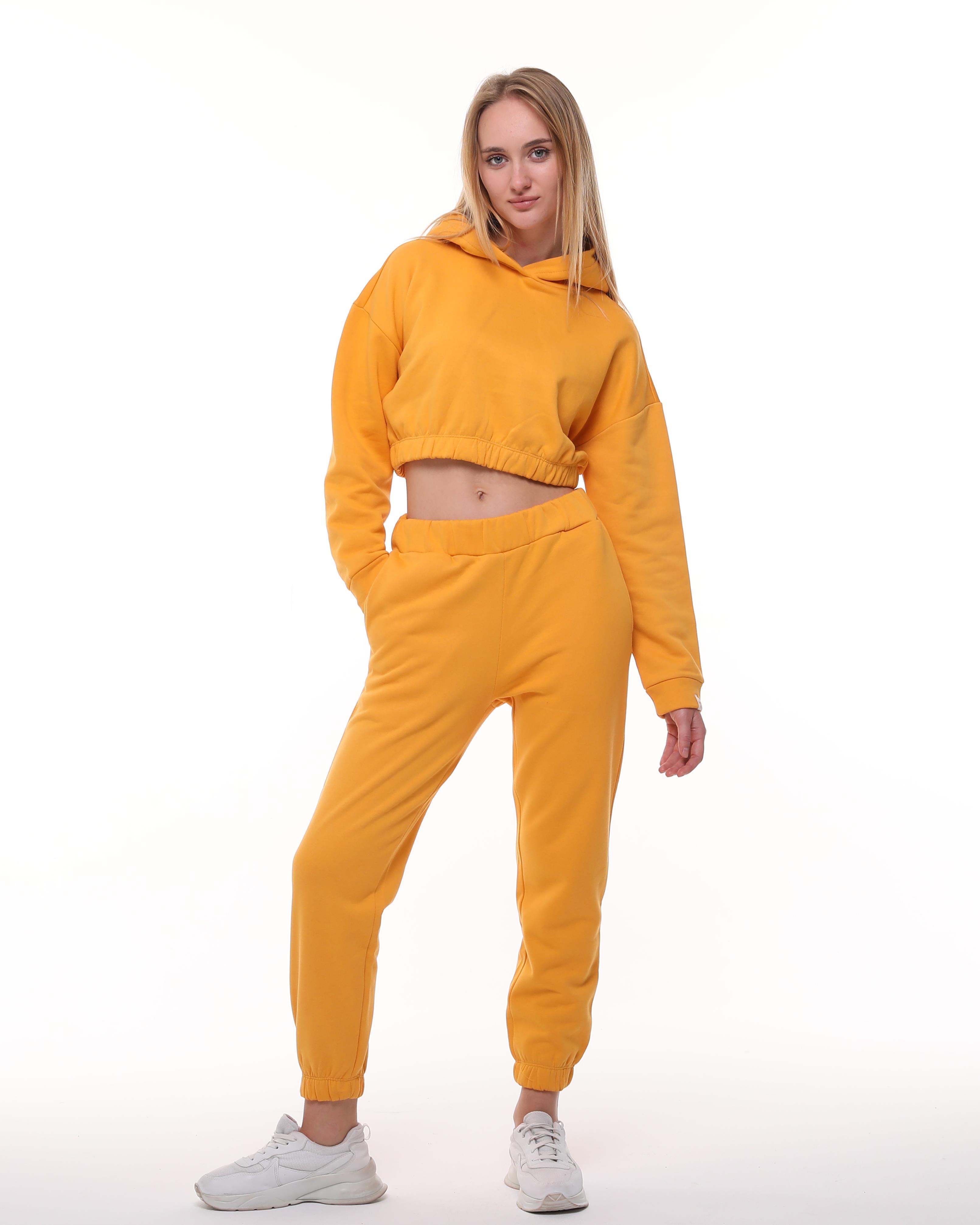 Hardal Jogger Şardonlu Eşofman Altı
