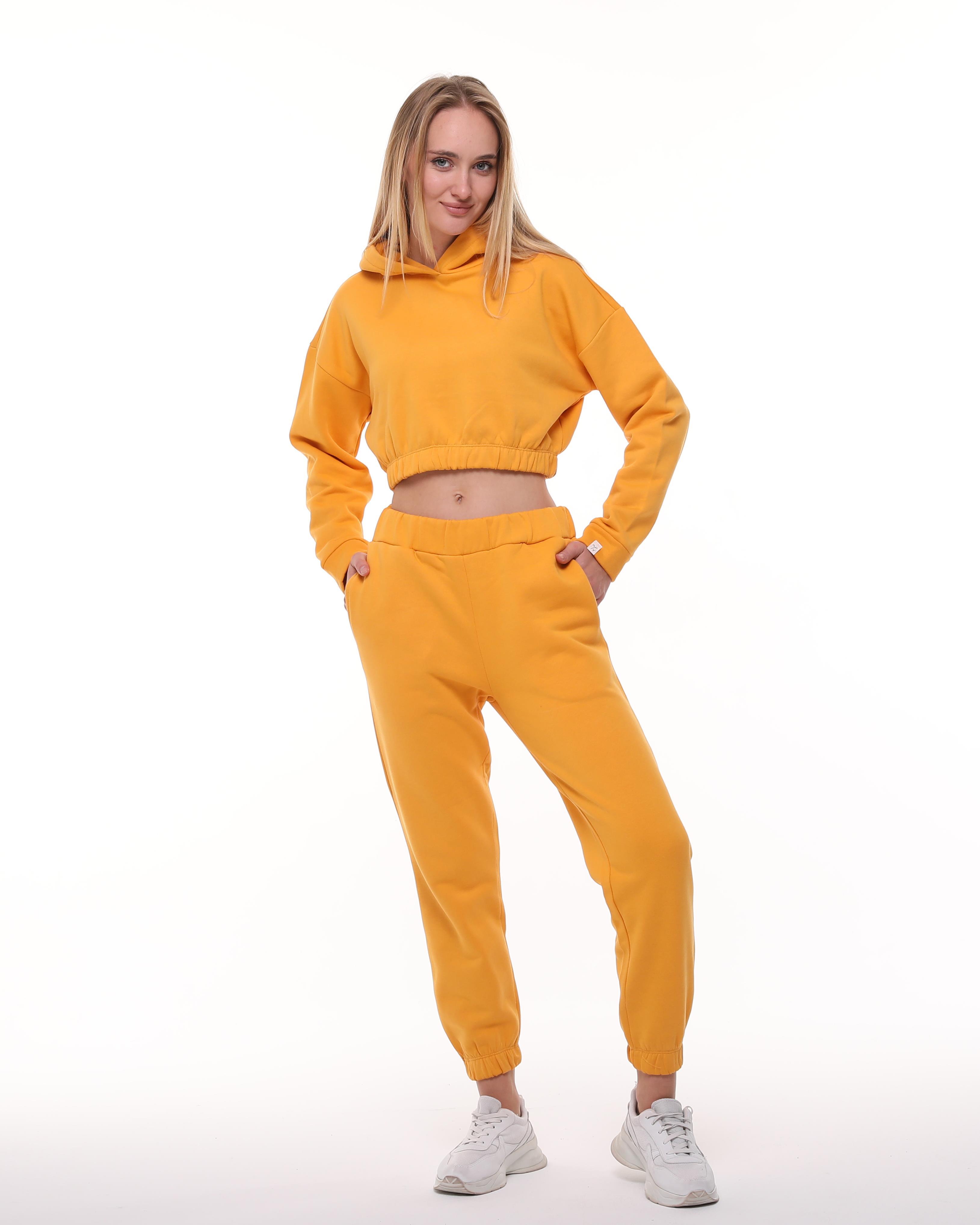 Hardal Şardonlu Sweatshirt