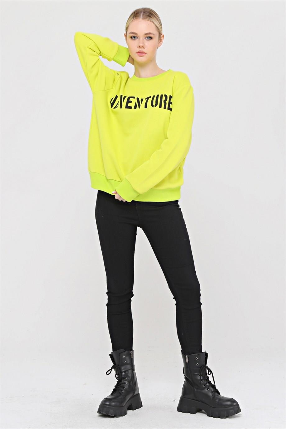 Lime Rengi Sweatshirt