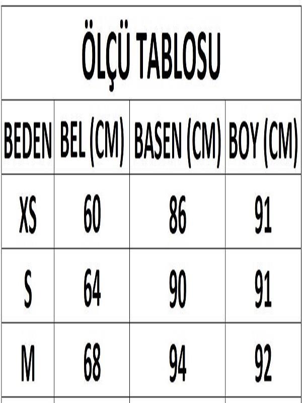 Kadın Haki Astarlı Tül Etek DM2037