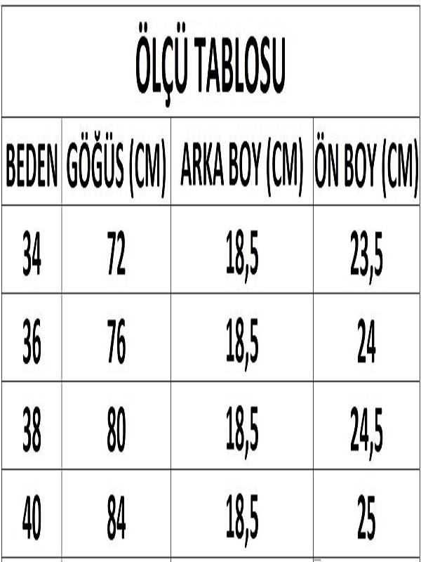 Kadın Pembe Fırfırlı Crop Bluz DM7002
