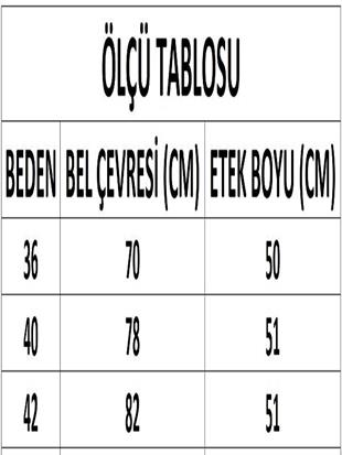 Kadın Açık Yeşil Yandan Yırtmaçlı Mini Etek DM2008