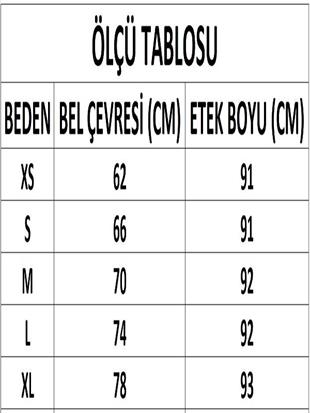 Kadın Antrasit Kadife Maxi Boy Etek DM2026