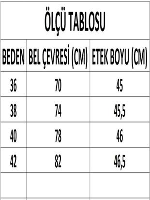 Kadın Kırmızı Drapeli Yırtmaçlı Keten Karışımlı Mini Şort Etek DM2035