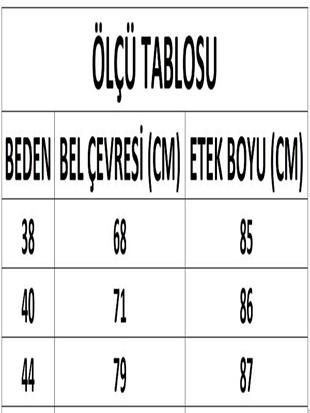 Kadın Ekru Astarlı Etek DM2006