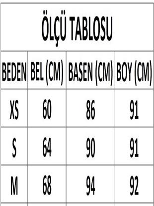 Kadın Haki Astarlı Tül Etek DM2037