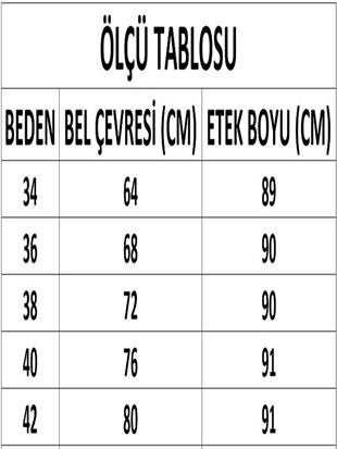 Kadın Haki Cep Detaylı Midi Boy Etek DM2031