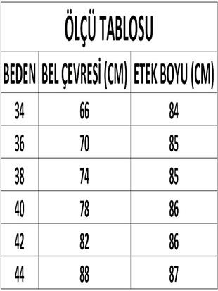 Kadın Sarı Çiçek Desenli Yırtmaçlı Midi Etek DM2014