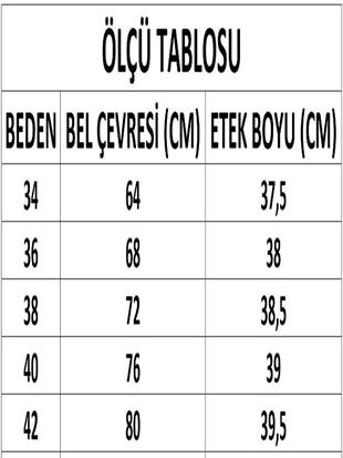 Kadın Siyah Önü Kapama Detaylı Şort Etek DM2018