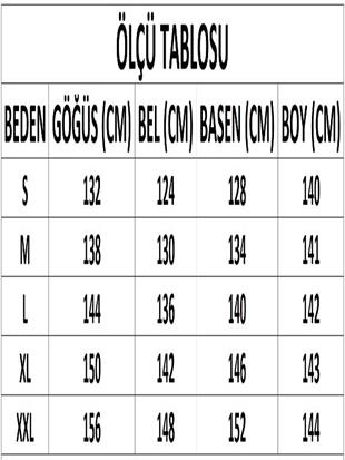 Siyah Leopar Detaylı Maxi Boy Elbise DM400