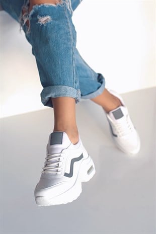 Rima Beyaz Kadın Sneaker