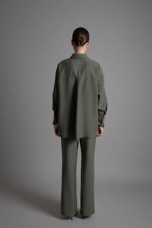 DAY TO NIGHT CUPRO GÖMLEK HAKİ