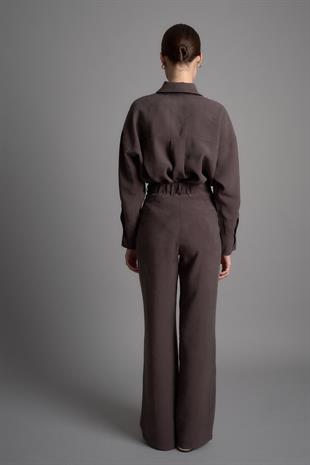 DAY TO NIGHT CUPRO PALAZZO ACI KAHVE