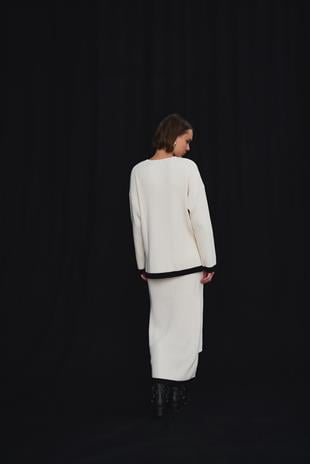 ETEKLİ TRİKO TAKIM EKRU