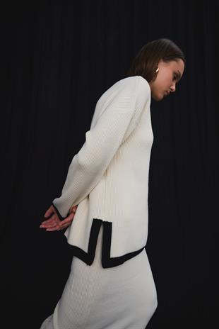 ETEKLİ TRİKO TAKIM EKRU