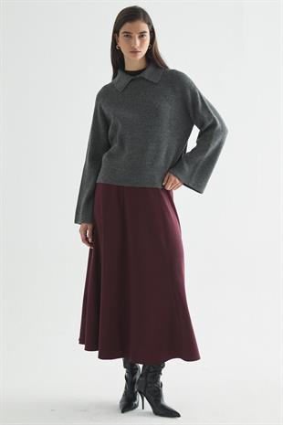 MUSE SOFT TRİKO KAZAK ANTRASİT