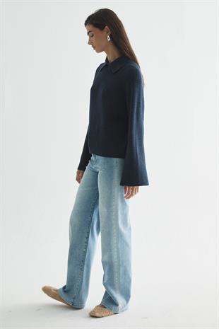 MUSE SOFT TRİKO KAZAK LACİVERT