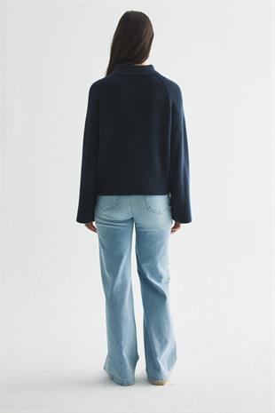 MUSE SOFT TRİKO KAZAK LACİVERT