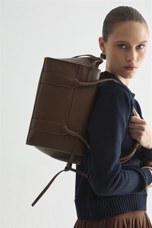 NOIR TOTE BAG KOYU VİZON