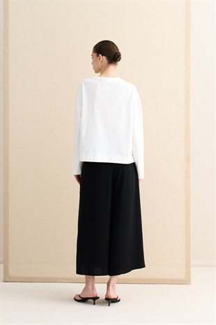 PAMUKLU BASIC BODY EKRU