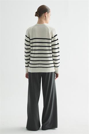 PURE TRİKO KAZAK EKRU