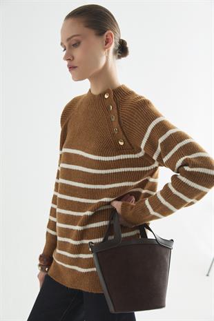 PURE TRİKO KAZAK TÜTÜN