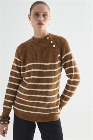 PURE TRİKO KAZAK TÜTÜN