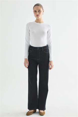 REGULAR FIT DENIM PANTOLON LACİVERT